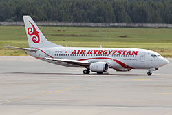 Ehemalige Boeing 737-300 der Air Kyrgyzstan