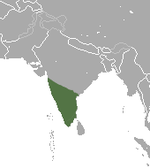 Разпространение на индийския макак