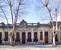 Standard montevidean houses in Uruguay.