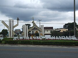 Paisagem da cidade de Almirante Tamandaré