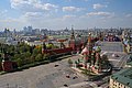 Panorámica de la Plaza Roja y el Kremlin.