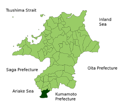 Ōmuta – Mappa