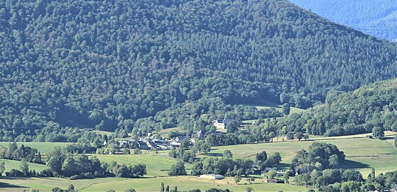 Vue du village.