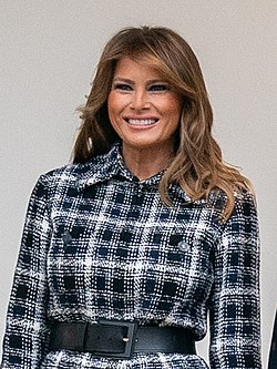 Melania Trump vuonna 2020