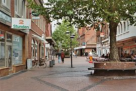 Pedestrian zone on Bahnhofstraße