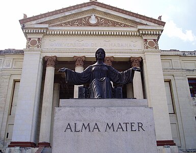 Alma Mater, Πανεπιστήμιο της Αβάνας.