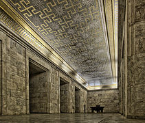 Sala d'onore della Tribuna Zeppelin di Norimberga.