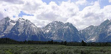 Mount Woodring in center