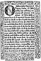 Première édition imprimée en anglais de William Caxton en Angleterre XVe siècle