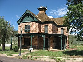 Commanding Officer's Quarters at Fort Apache Historic Site