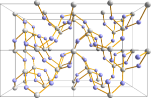 Struktur von Tellurdioxid