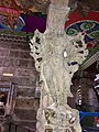 Statue of Durga in the mandapam.