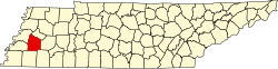 Koartn vo Haywood County innahoib vo Tennessee