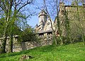 Südl. Wehrgang mit neuem Bergfried