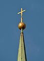 Spire with cross