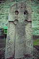 Kirkyardsteinen, piktisk korsplate, Aberlemno, Skottland