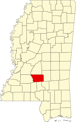 Koartn vo Simpson County innahoib vo Mississippi