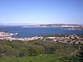 Vista di La Maddalena dal promontorio palaese