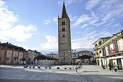 Skyline of Bagnolo Piemonte