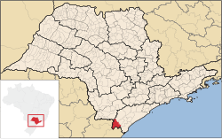 Location in São Paulo state