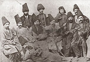 İrəvanın məşhur zadəganları. 1860-cı il.