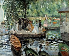 La Grenouillère, tableau d’Auguste Renoir