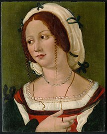Probablement Isabelle d'Este 1511, Vienne