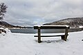 Happurger Stausee im Winter