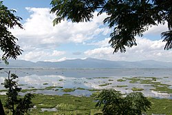 Loktak Lake, around 30 km from the capital Imphal