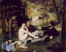 Édouard Manet' "Eine murul" (1862–1863)