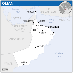 Lokasi Oman