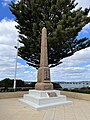 Heritage listed Soldiers Memorial on the foreshore in Tumby Bay