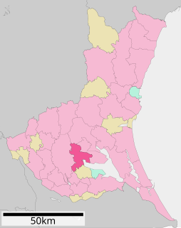 土浦市位置図