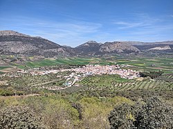 Skyline of Alfarnate