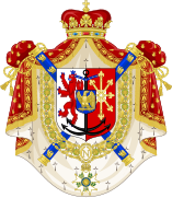 Escudo de armas del Gran Ducado de Berg (1806-1809).