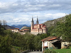 The Basílica de Santa María la Real de Covadonga