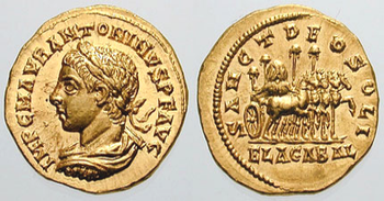 Aureus des Elagabal