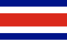 Handelsflagge von Costa Rica