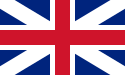 Trái: Quốc kỳ Vương quốc Anh (1707–1801) Phải: Quốc kỳ Liên hiệp Anh (1801–nay) Đế quốc Anh