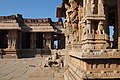Der kurz nach 1500 erbaute Vitthalatempel war der größte Sakralbau in Vijayanagar.