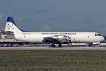 Lockheed L-188 Electra de SAHSA Carga