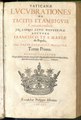 Vaticanae lucubrationes de tacitis et ambiguis conventionibus, 1621