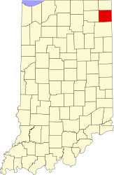 Contea di DeKalb – Mappa