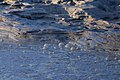 The surface of a boiling mudpot in the crater of Solfatara, part of the Campi Flegrei complex, Italy