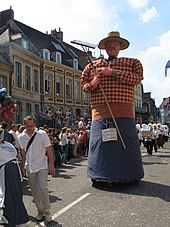 Photographie montrant le géant Valentin