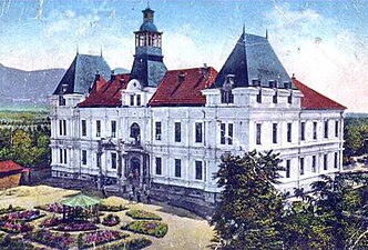 Äldre avbildning av slottet Saraj.