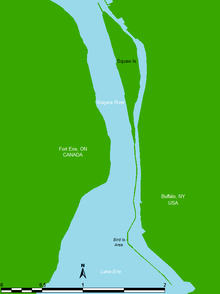 Drawn map of Unity Island and the Bird Island Pier