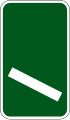 100 m (110 yd) to a roundabout or the next point at which traffic may leave a primary route