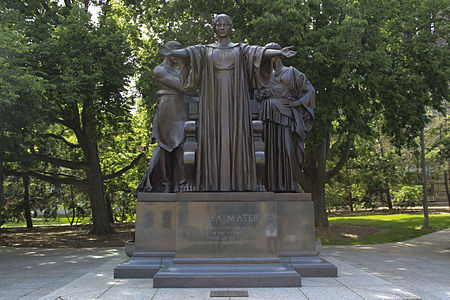 Λοράντο Ταφτ (Lorado Taft), Alma Mater, 1929, Πανεπιστήμιο του Ιλινόις Ουρμπάνα-Σαμπέιν.