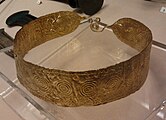 Goldenes Diadem aus Sichów (Schlesien/Polen), ca. 900 – 700 v. Chr. (original; Archäologisches Museum Warschau)